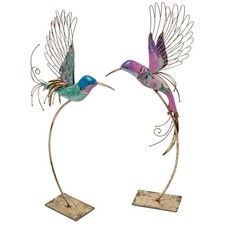 2er Set Dekofiguren Kolibri