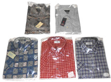 5 x HERREN HEMD KURZ-ARM M + L