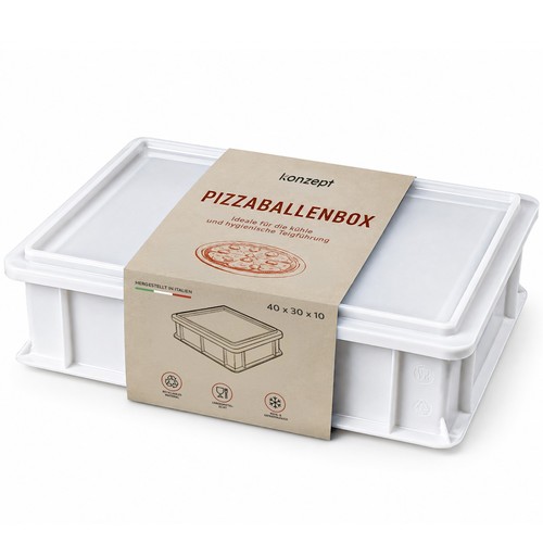 Pizzaballenbox mit deckel - pizzaballenbox,