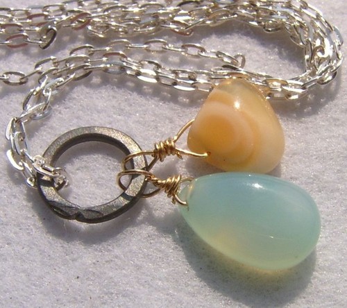 Ces kette chalzedon und - ces,