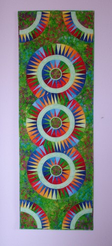 Patchwork wandbild - patchwork,