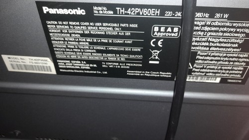 Panasonic viera 42px60e 42 - viera, (42
