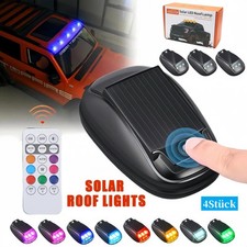 4Stück Auto Solar LED Blinker