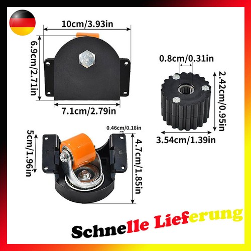 Drehbares hinterrad passend - hinterrad,