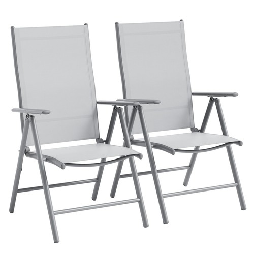 2er set gartenstuhl alu - 2er,