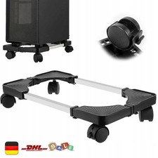 PC Rollwagen Premium Tower Computer Desktop CPU Ständer Halterung Halter Dock
