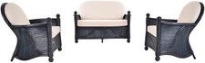 Set/3 Rattan Lounge Set Myra