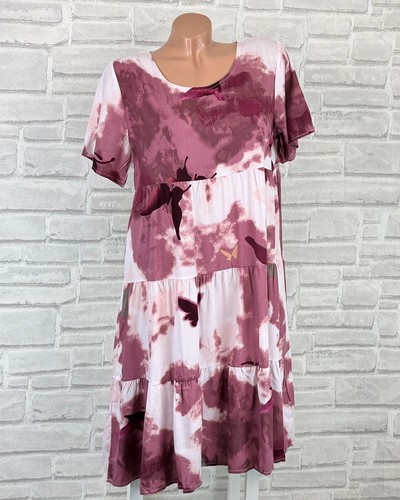 Damen kleid hängerchen - damen, volant