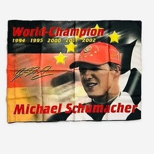 Michael schumacher fan flagge - michael,