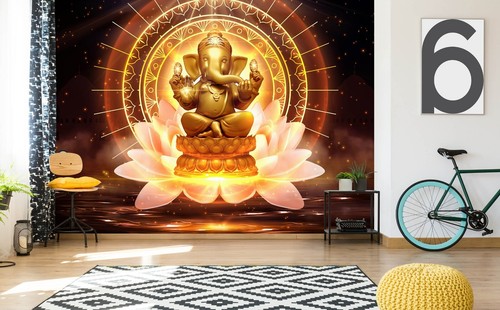 Religiöse buddha statue - 3d,