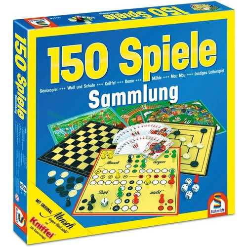 Spielesammlung schmidt 150 - spielesammlung, |