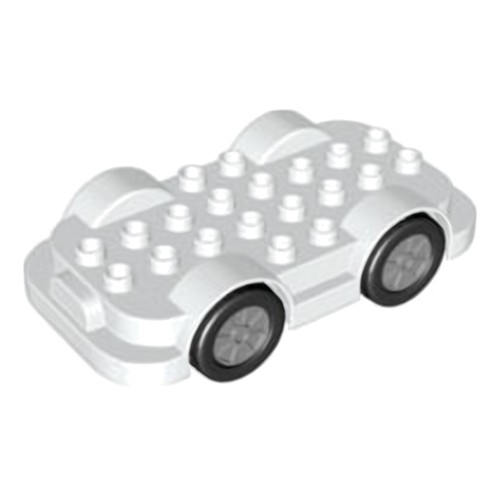 Lego weiß duplo car - weiß, x