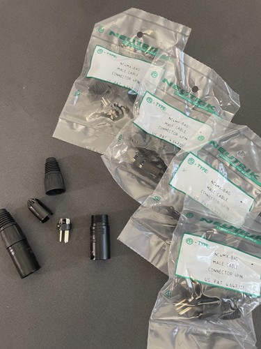 4pol xlr stecker - 4pol-xlr, neutrik
