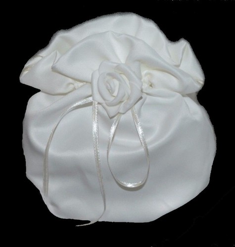 Beutel satin täschchen ivory - beutel,