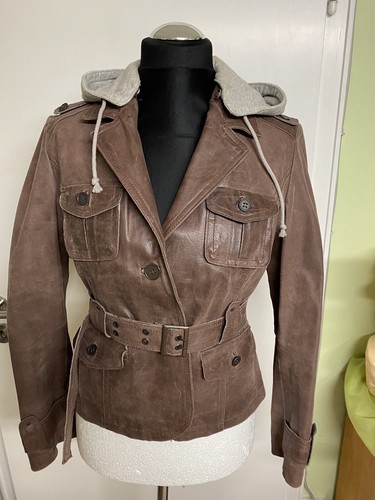 Lederjacke damen 42 braun - damen,