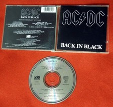 AC/DC Back In Black GERMANY CD oop early press Hells Bells ST PAULI 1980 Rock