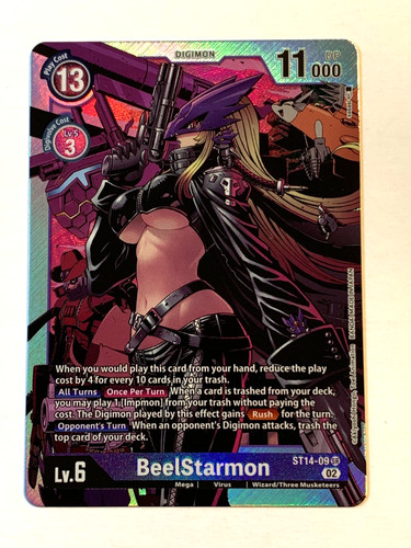 Digimon tcg beelstarmon - tcg,