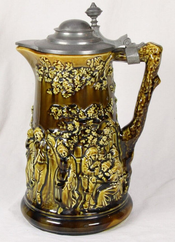 Großer jugendstil krug - großer,