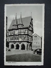 Alte AK ca. 1950: Alsfeld Niedersachsen "Rathaus"