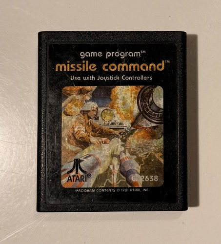 Atari 2600 spiel missile - atari,