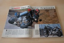 Motorrad 12/1999 Voxan V 1000 Roadster mit 100PS im TEST auf 4 Seiten