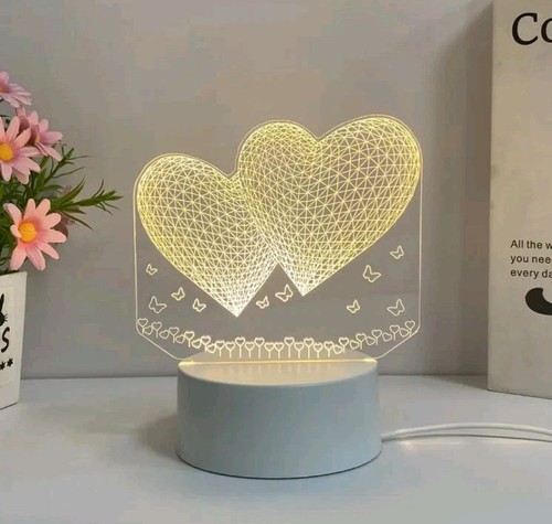 Nachtlicht herz lampe - herz,