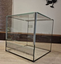 GarPet Glasterrarium 30x30x30 cm mit Alu Belüftung Falltüre neuwertig