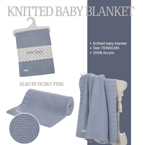 Baby jungen strickdecke - baby,