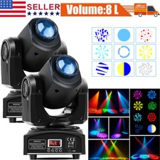 2PCS 100W Gobo RGBW LED Moving