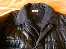 Cerruti Lederjacke Herren schwarz gebraucht xl. Rückenlänge 95 cm.