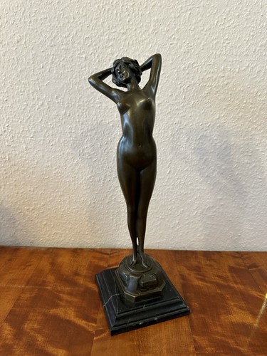 Bronze bronzefigur akt frau - bronzefigur,