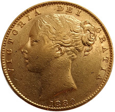 1880-S Queen Victoria Schild