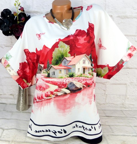Damen shirt tunika bluse top - damen,