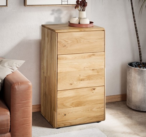 Kommode 51x91cm massivholz - kommode,