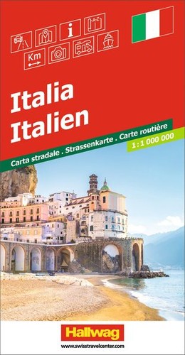 Hallwag strassenkarte italien - hallwag,