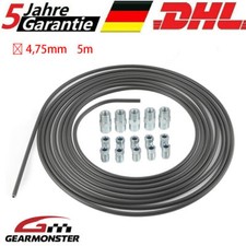 5m STAHL-BREMSLEITUNG Ø4,75mm BREMSROHR + 5x VERBINDER + 10x VERSCHRAUBUNG