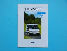 Prospekt / Katalog / Brochure - Ford Transit Nugget und Nugget W - 05/89