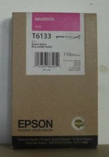 Original Epson T6133 Tinte magenta für Stylus Pro 4400 4450 OVP 