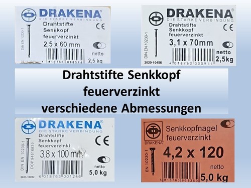 Drahtstifte-Senkkopf