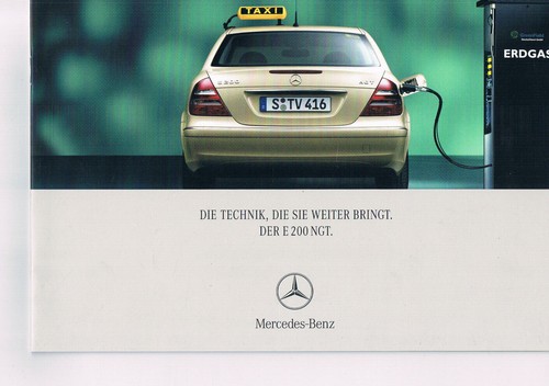 Prospekt mercedes der - mercedes, 200