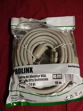 Prolinx vg-x10 – VGA Kabel für Monitor 15-polig 10m, grau