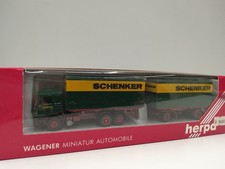 Herpa 1:87 LKW  MAN F90 Hängerzug SCHENKER Austria Österreich 