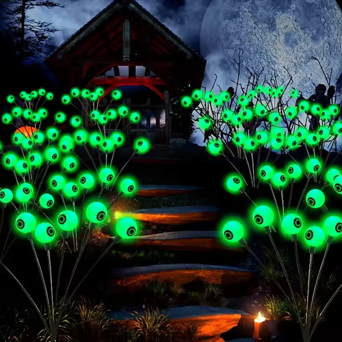 Halloween solar led augapfel - halloween,
