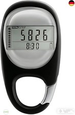 3D Schrittzähler mit Clip Uhr
