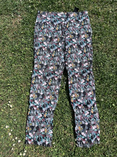 Hose mit blumen eher - hose,