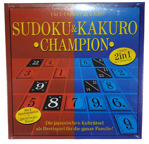 Sudoku kakuro champion - sudoku, 2