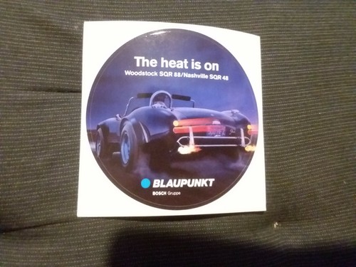 Vintage aufkleber blaupunkt - vintage,