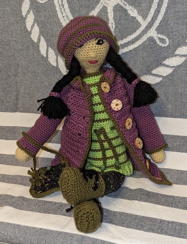 Mädchen puppe unikat - puppe,