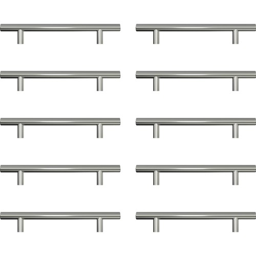Küchengriffe edelstahl silber - edelstahl,
