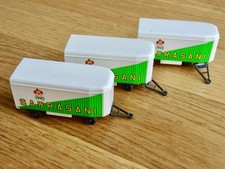 H0 3er Set Circuswagen Sarrasani Packwagen Wiking 1:87 in Plastikbeutel NEU